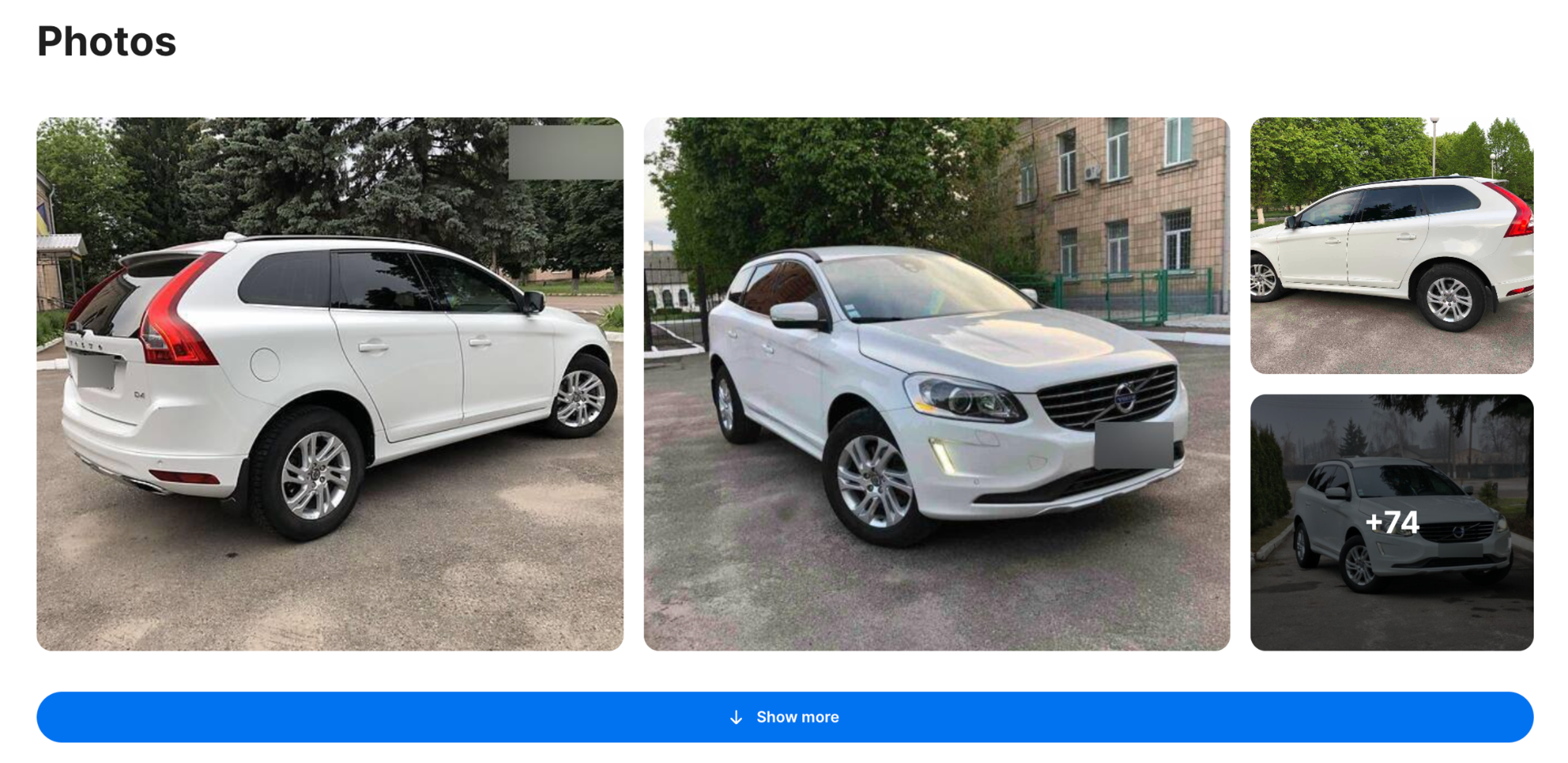 market value records in carVertical report