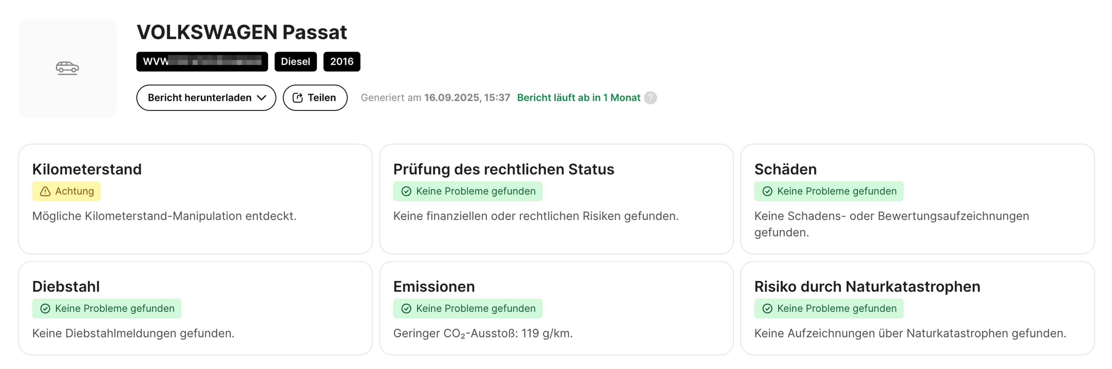 Zusammenfassung eines Verlaufsberichts
