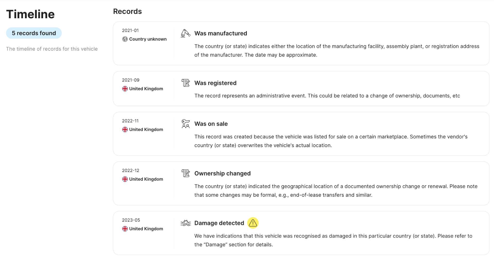 Vehicle Owner Lookup By VIN carVertical