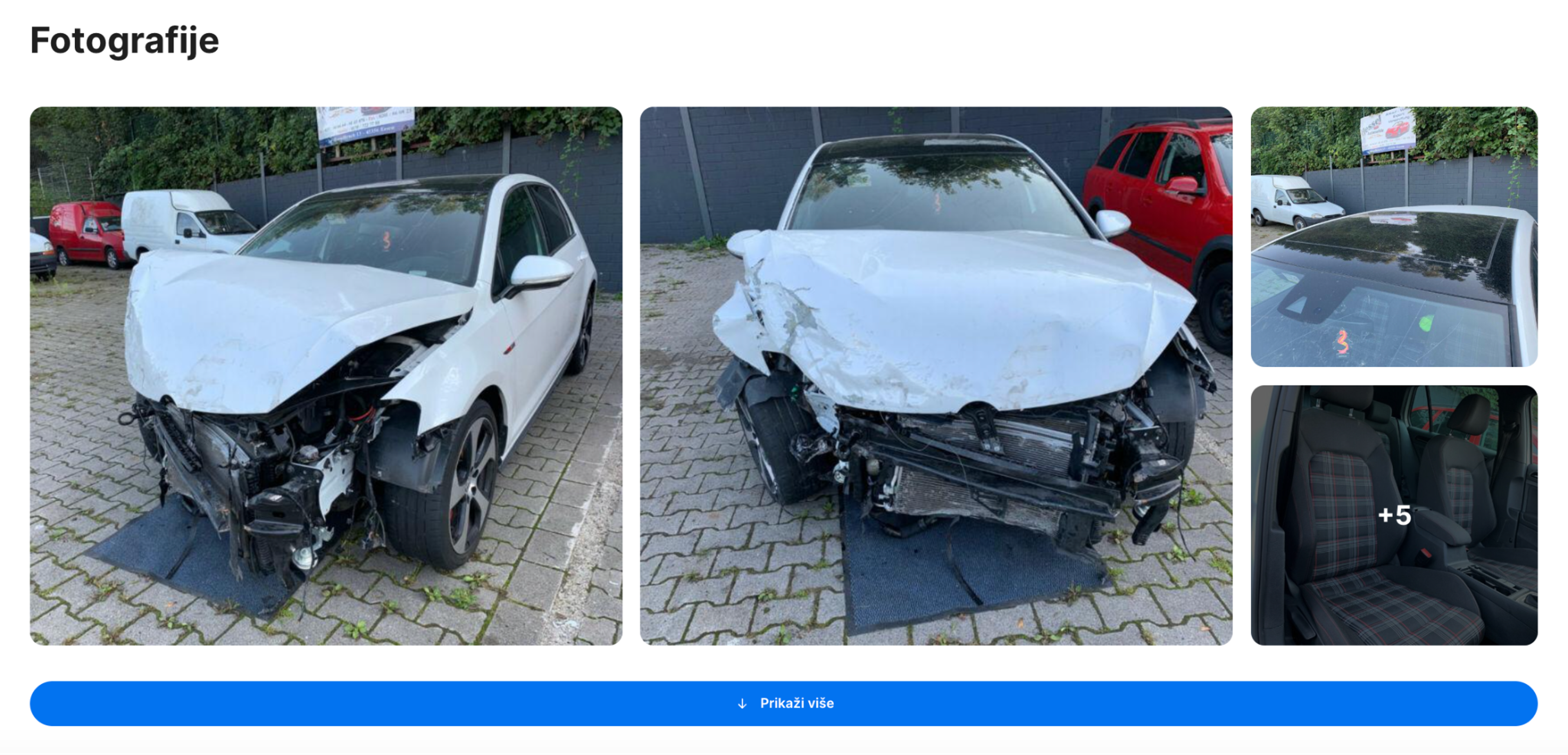 Vidljiva oštećenja