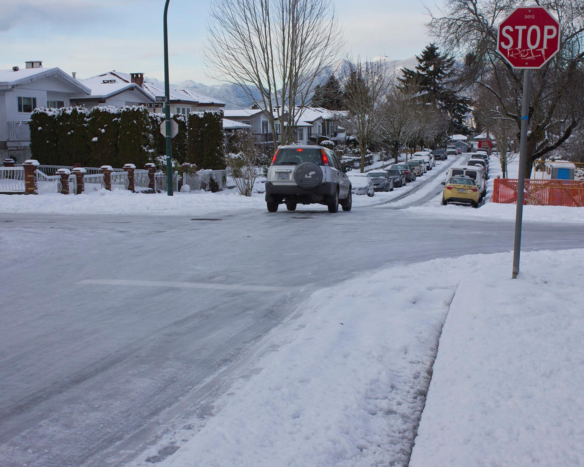 snowy terrain, rough terrain driving, driving on ice, slippery road, car on road, vehicle on snowy road