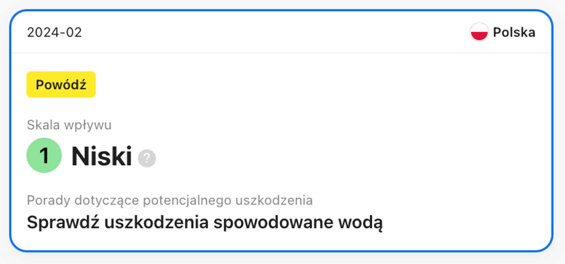 Zapis erupcji wulkanu w raporcie historii pojazdu