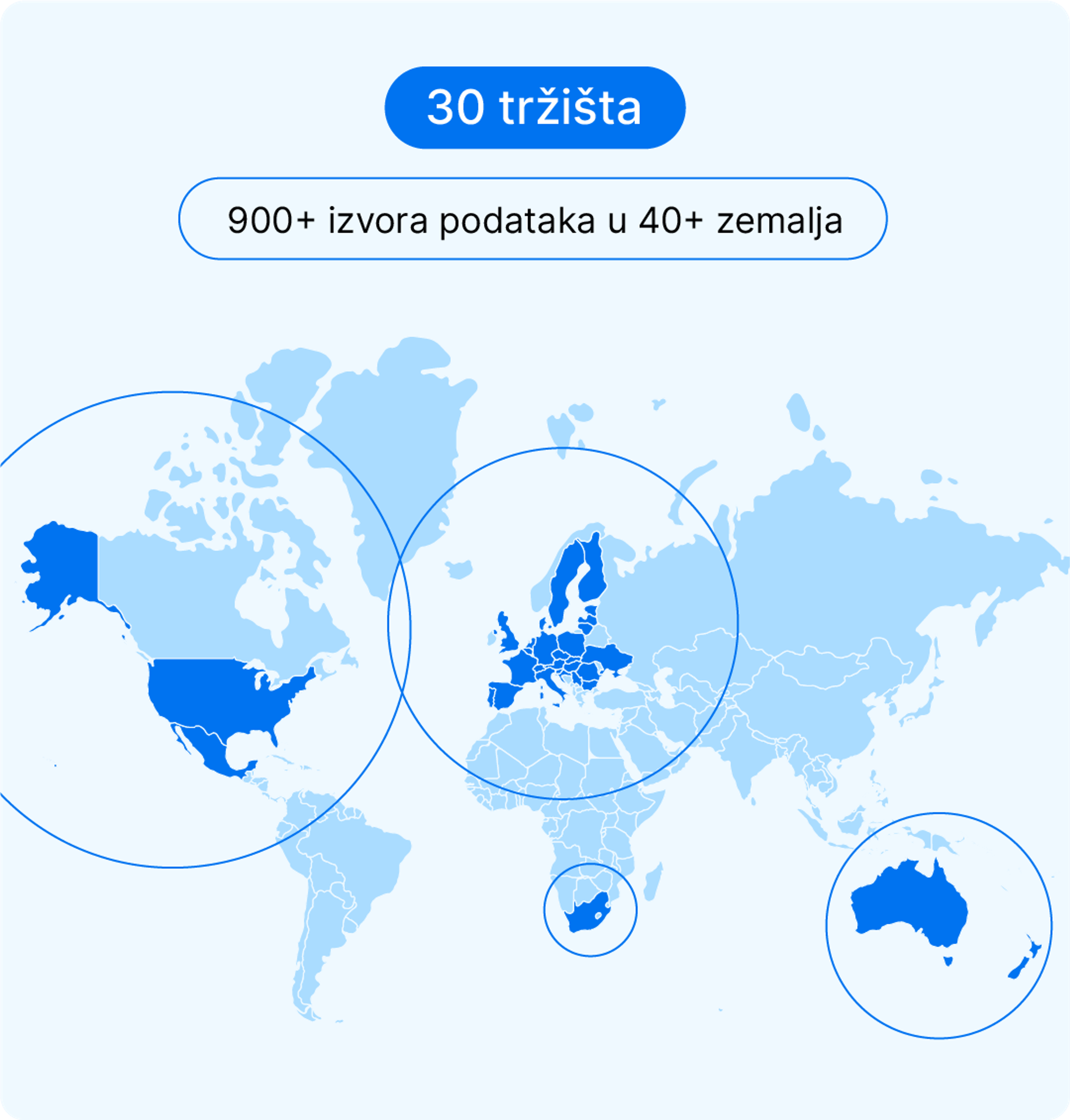 Zemlje u kojima carVertical posluje
