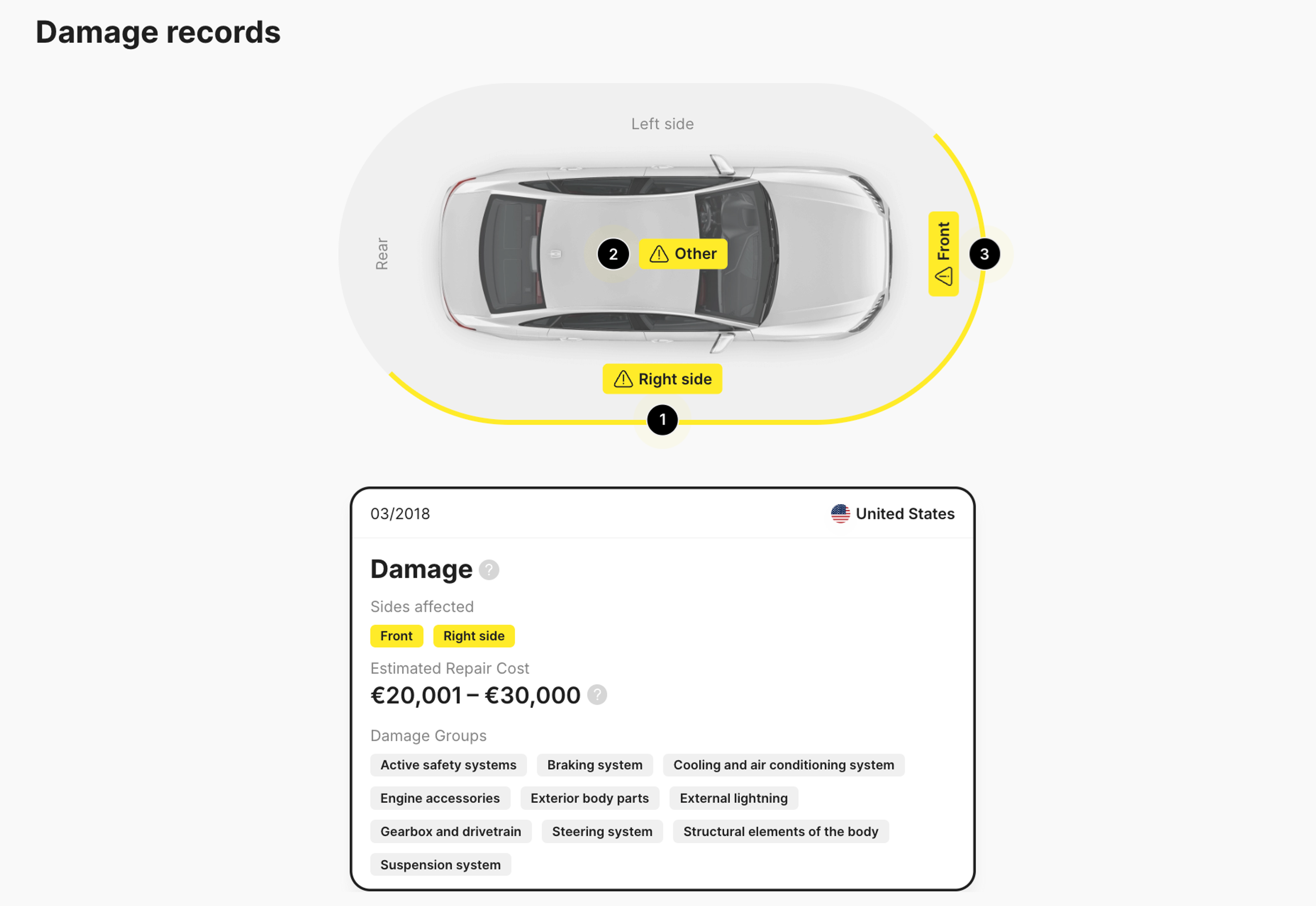 Functional Damage Reported How to check if a car has been in an accident