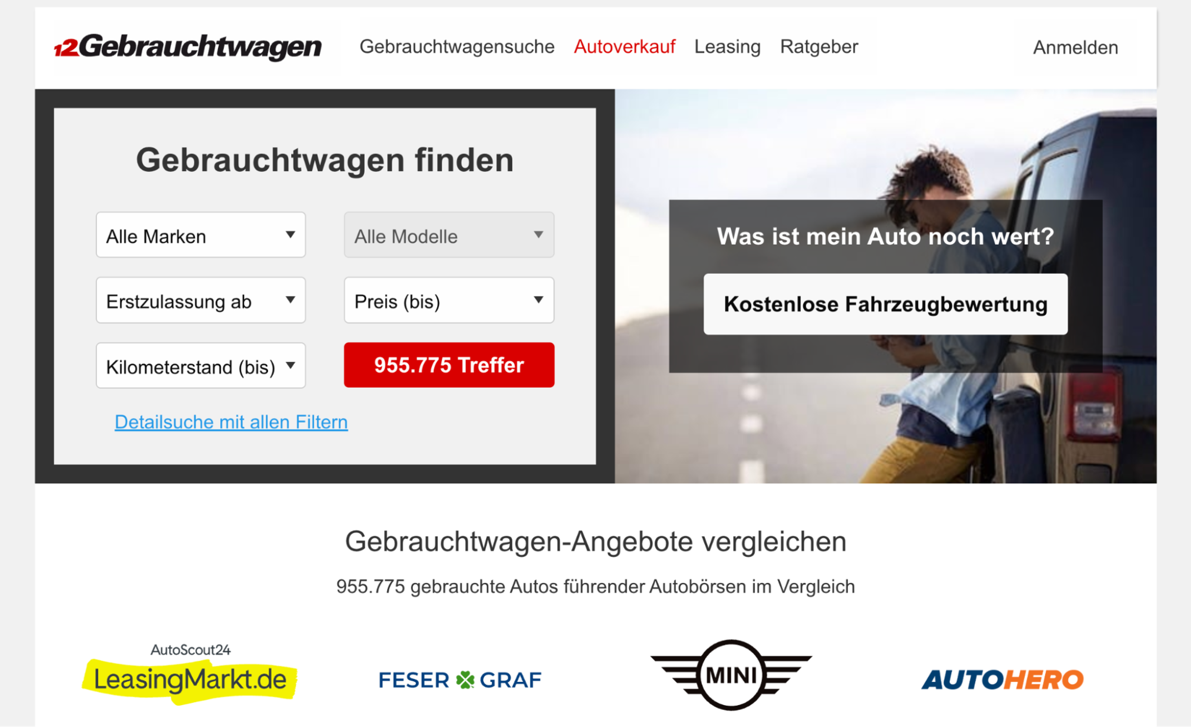 Домашня сторінка 12Gebrauchtwagen