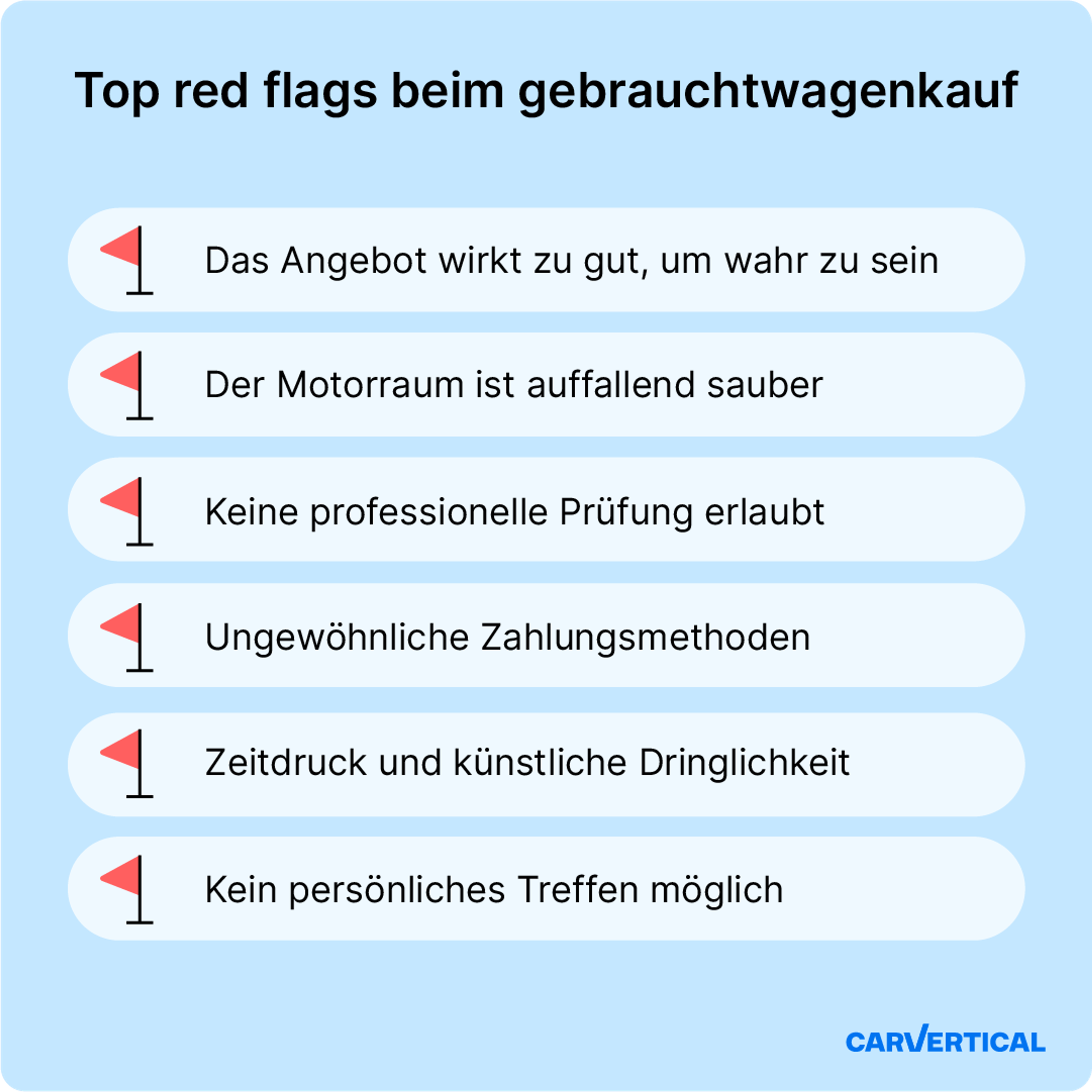 Die wichtigsten Warnsignale beim Kauf eines Gebrauchtwagens