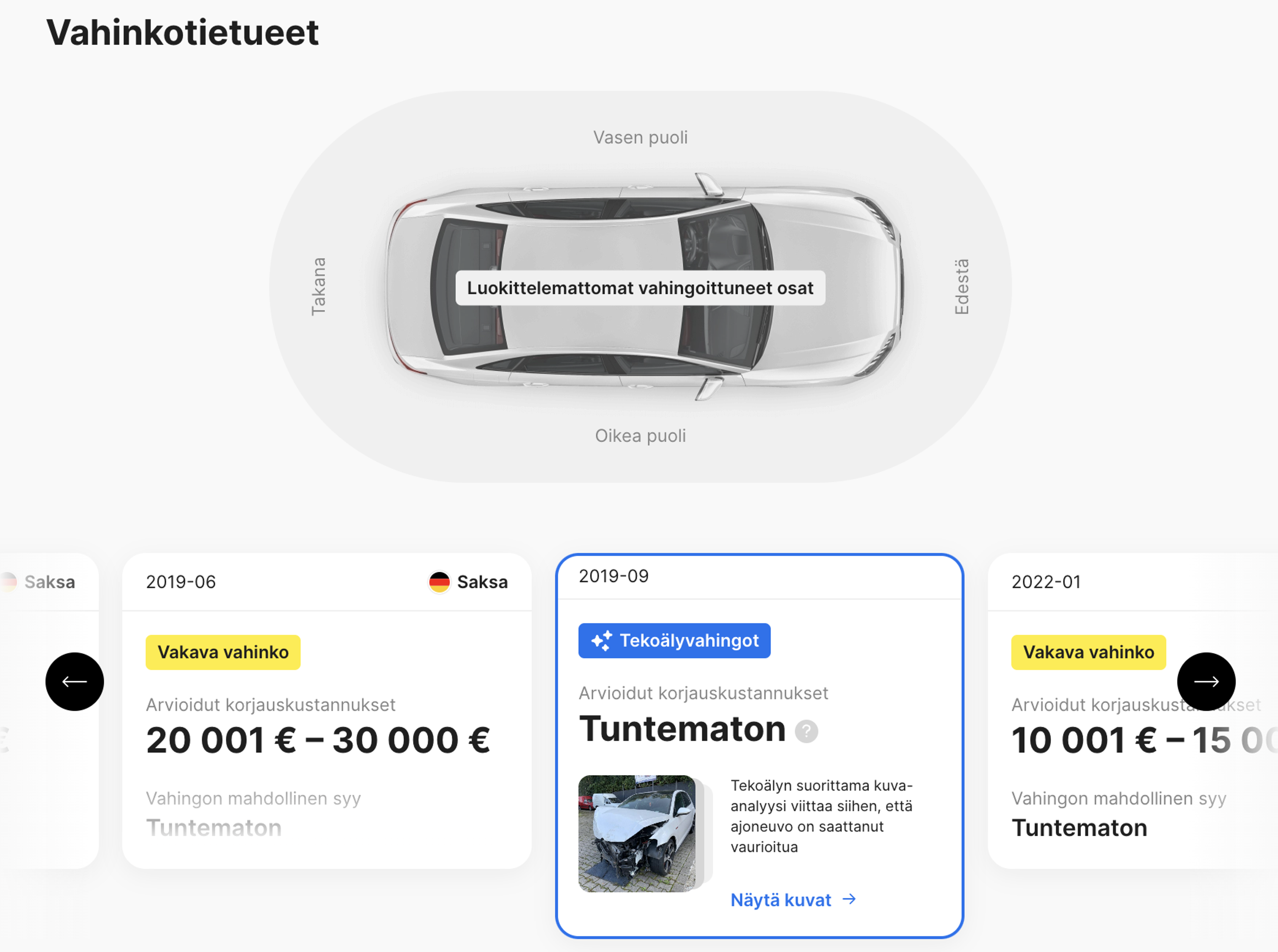 Ai vahinkoominaisuus
