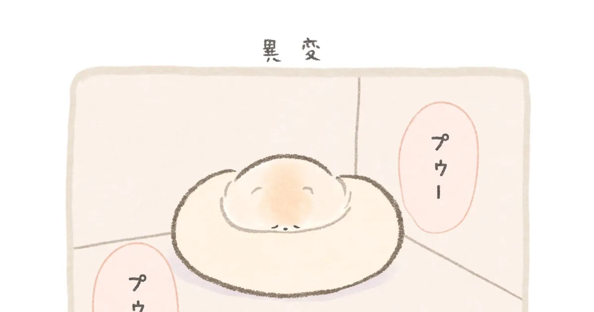 異変|ふわふわポメのぽぽち2