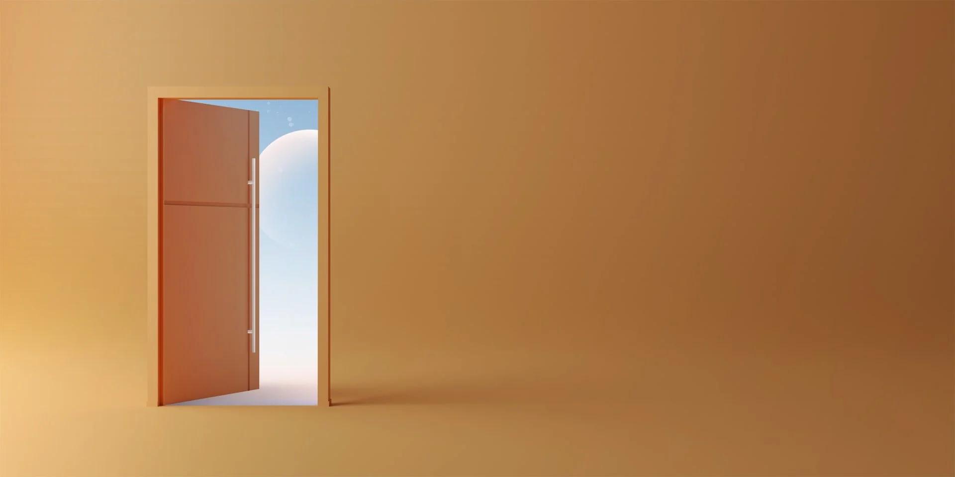 Open the door to the new year