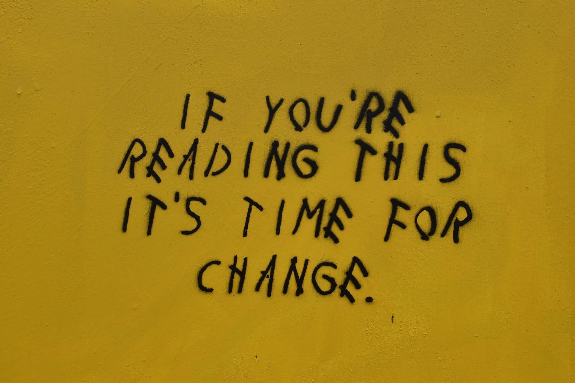 Drive change in your life and be happier