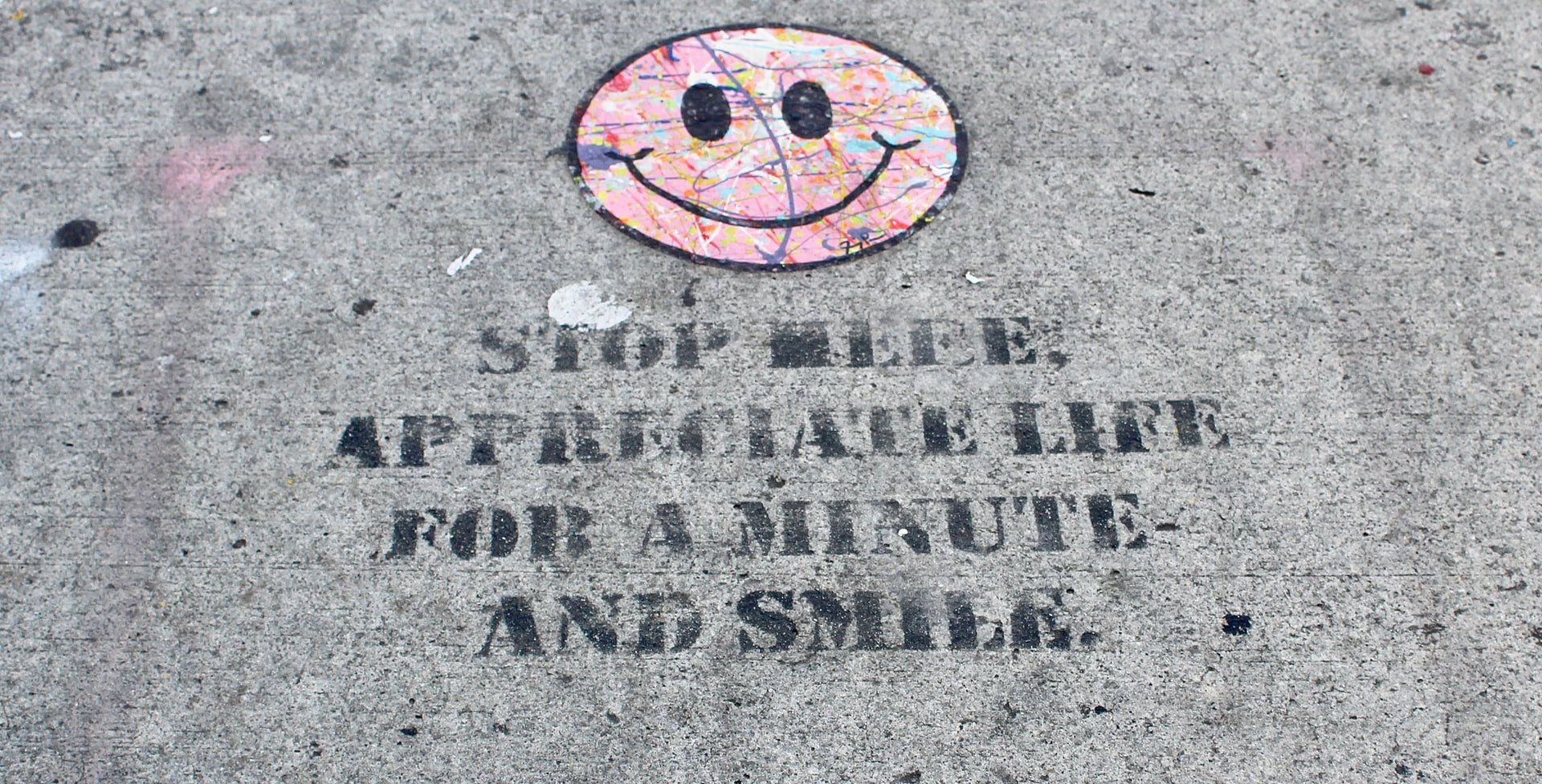 Smile to the stress and save the world