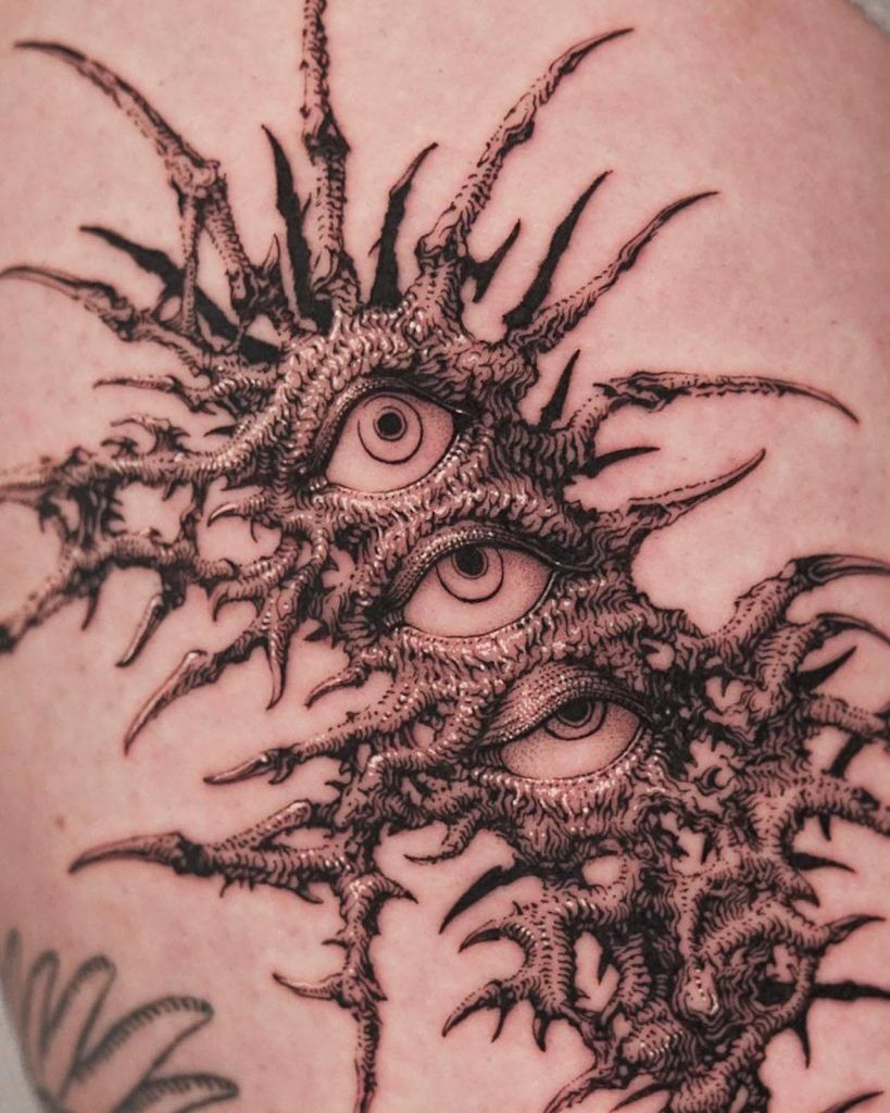 “Most of my pieces are custom designed through dialogue with my clients,” interview with tattoo artist Yujhi