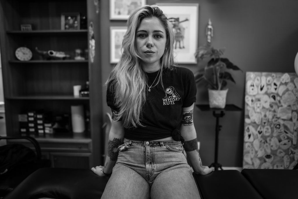 Cheeky blackwork: Interview with tattoo artist Alice