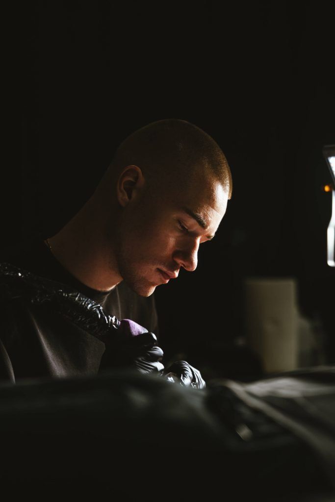 “My job isn’t just to place an image on skin but to build something that fits the person and makes sense as a tattoo,” interview with tattoo artist Aleki