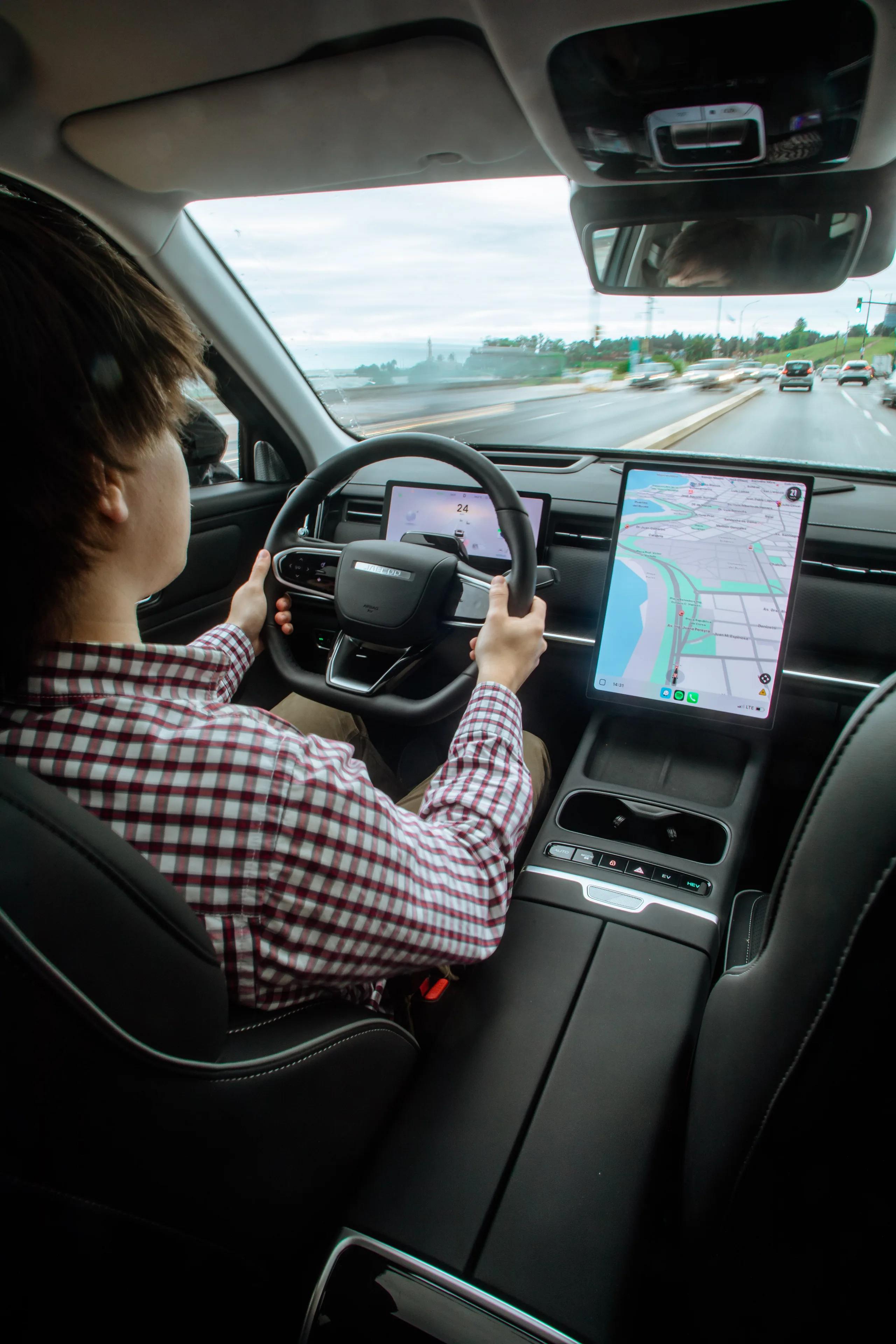 JAECOO 7 SHS P, Modo eléctrico puro para la ciudad
