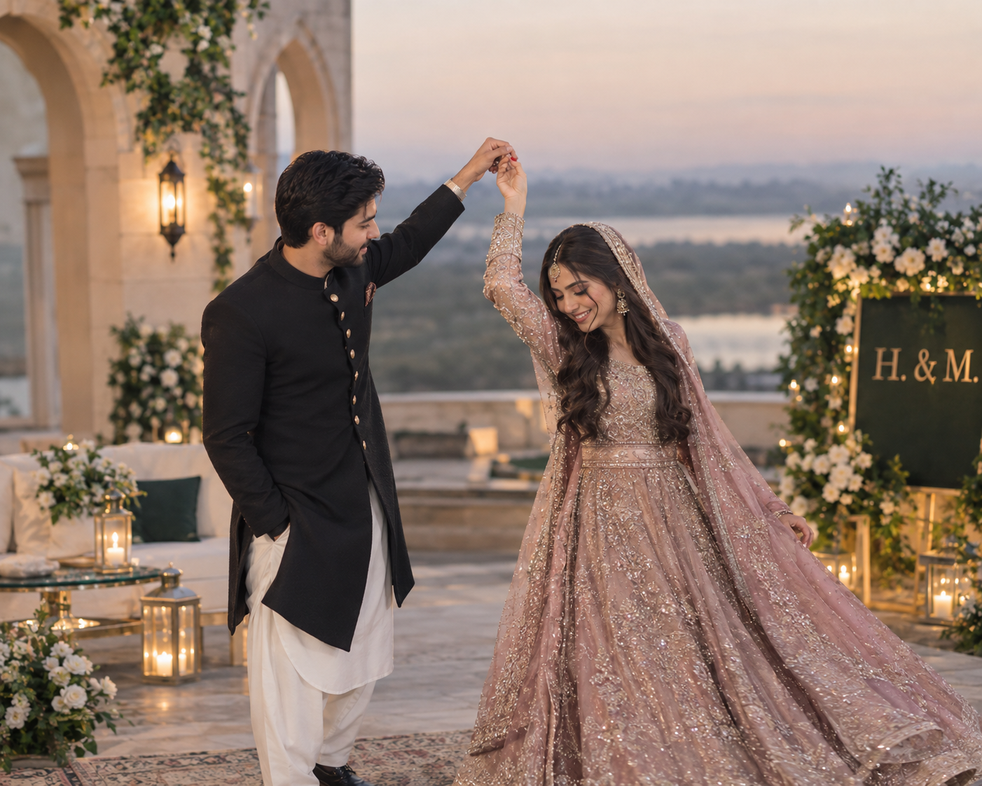 Couple H. & M. from Karachi & Dubai