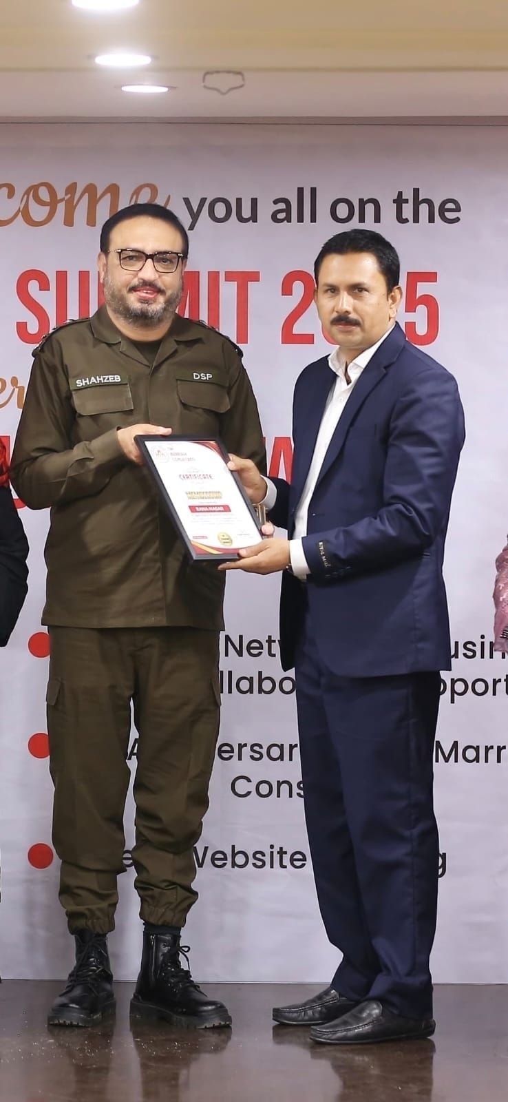 Certification Ceremoney