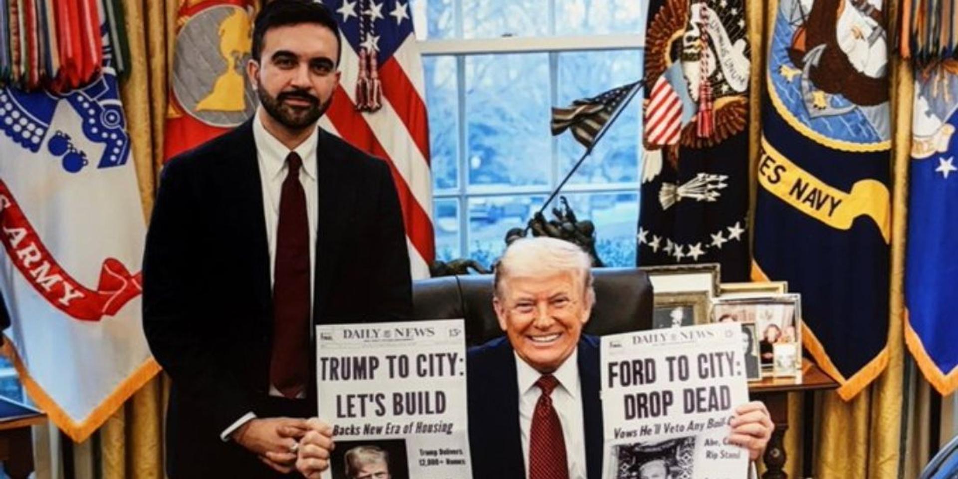 Mamdani, Trump talk about $21 BILLION in federal grants for NYC housing