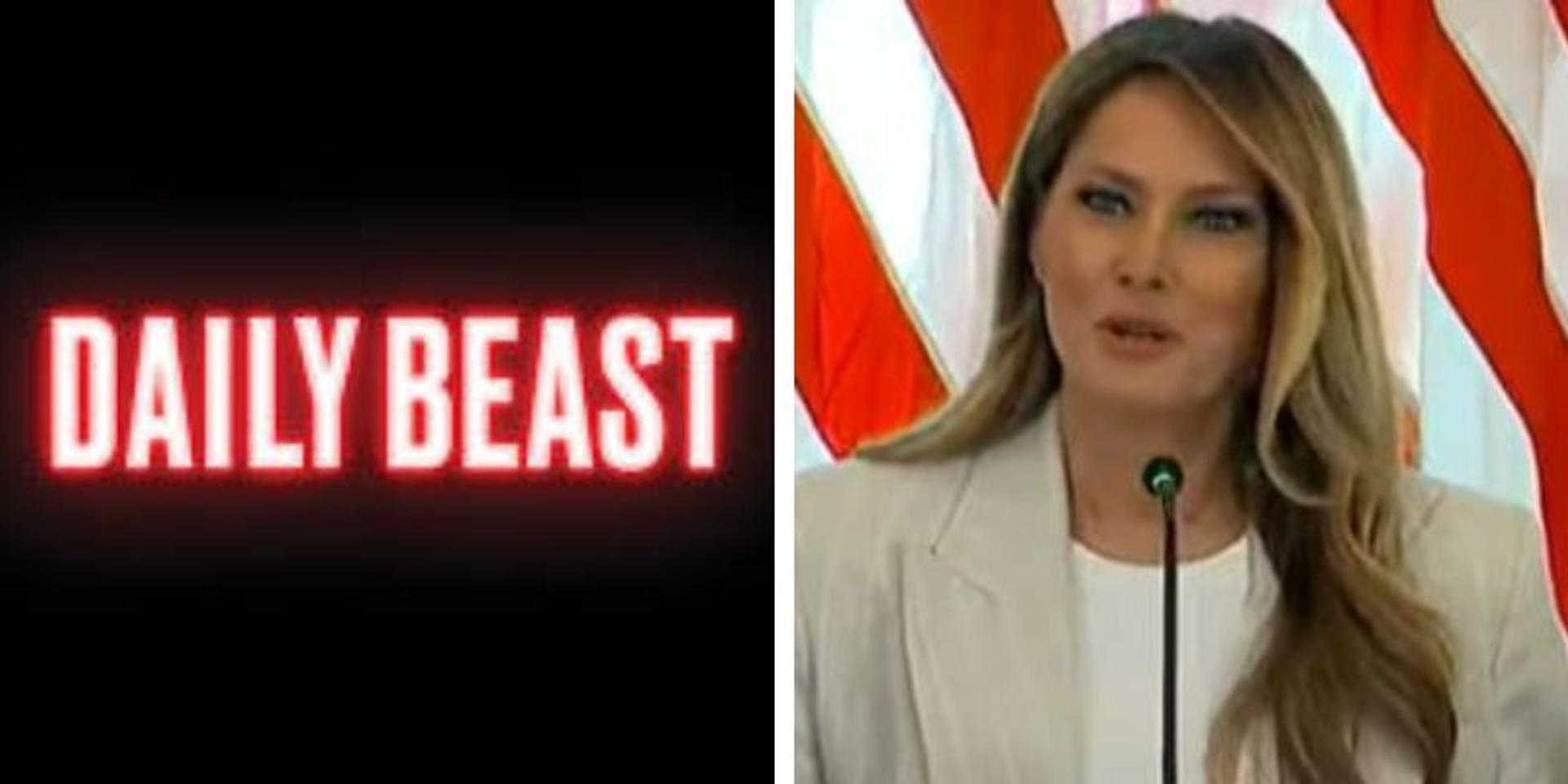NEW: Daily Beast pulls podcast segment suggesting Melania Trump 'very involved' in Epstein scandal