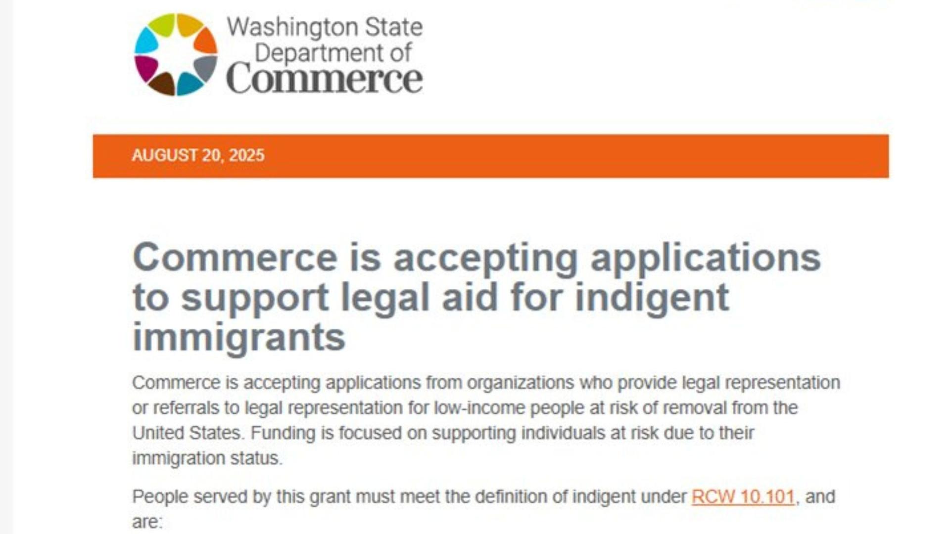 EXCLUSIVE: Washington State to fund legal defense for illegal immigrants despite DOJ warning