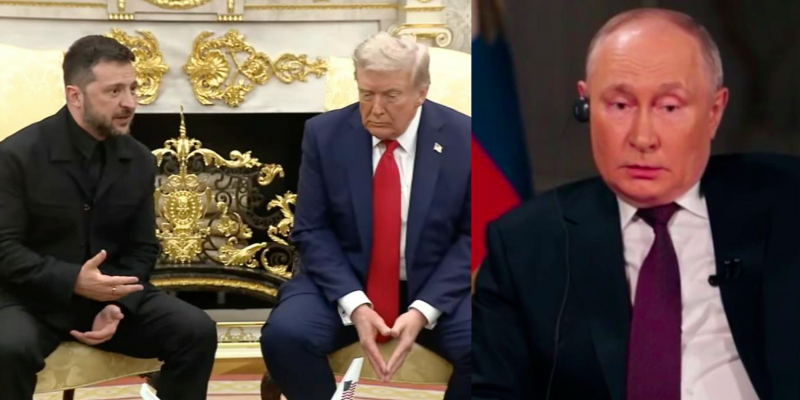 Trump says Putin expects call after White House meeting with Zelensky