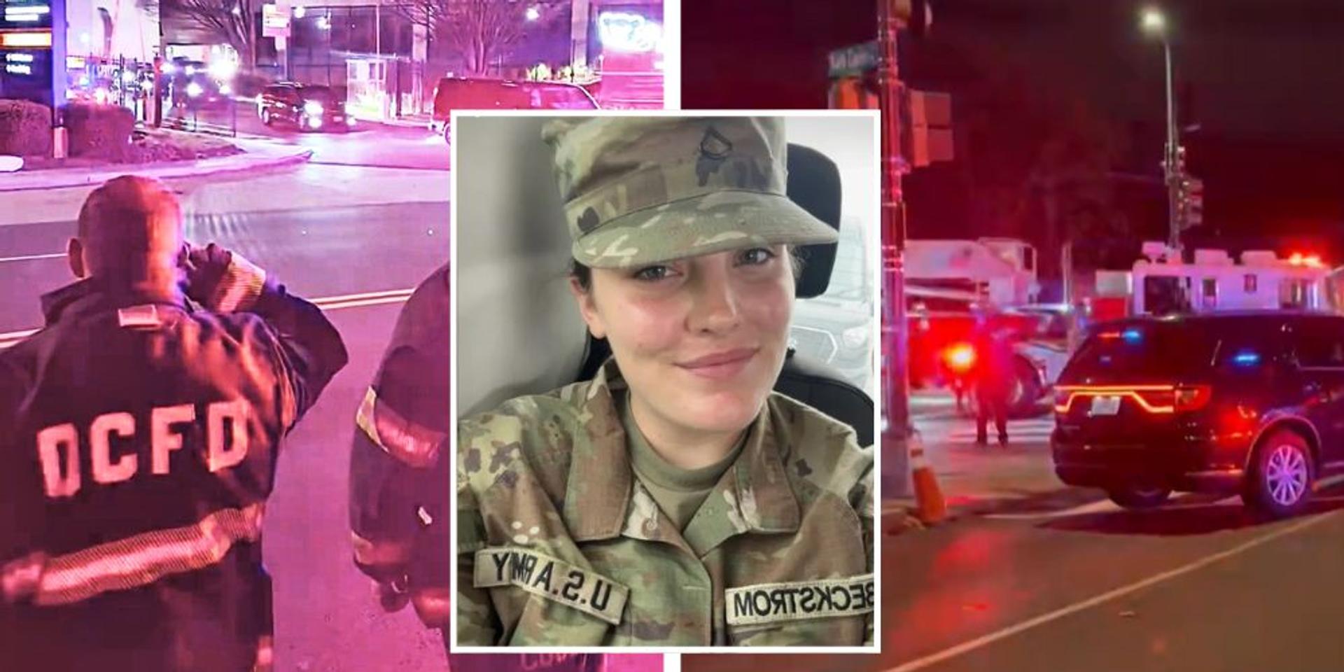 DC first responders honor Sarah Beckstrom with procession on Thanksgiving following her death