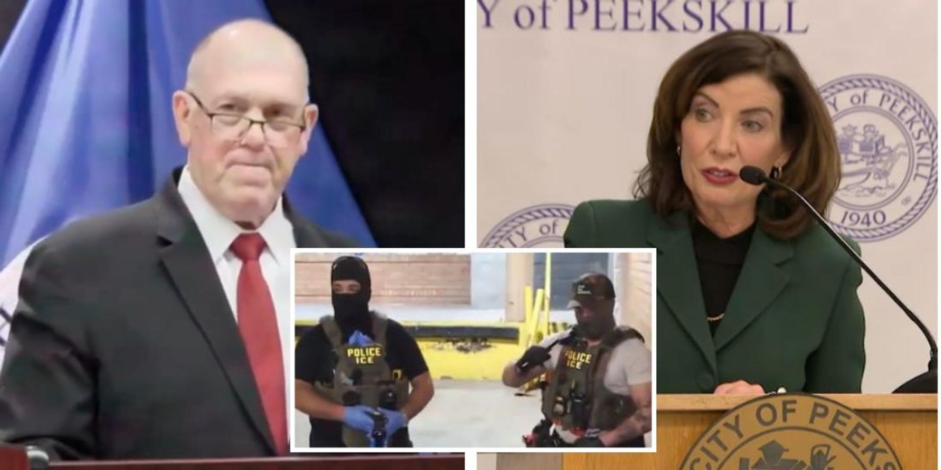 Homan to surge 'more ICE agents than you've ever seen' to NYC after Hochul signs bill to protect illegal aliens