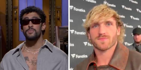 Logan Paul gives blunt 'no' when asked if he's excited for Bad Bunny's Super Bowl halftime show