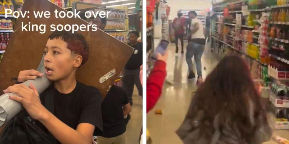 Teens cause chaos during 'takeover' of Colorado King Soopers, Burger King