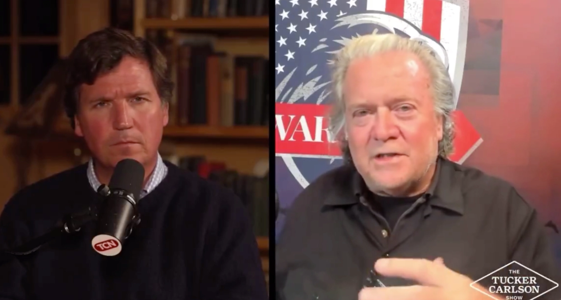 Steve Bannon warns there are 'dark days' ahead for America but that the 'most based generation' gives him hope