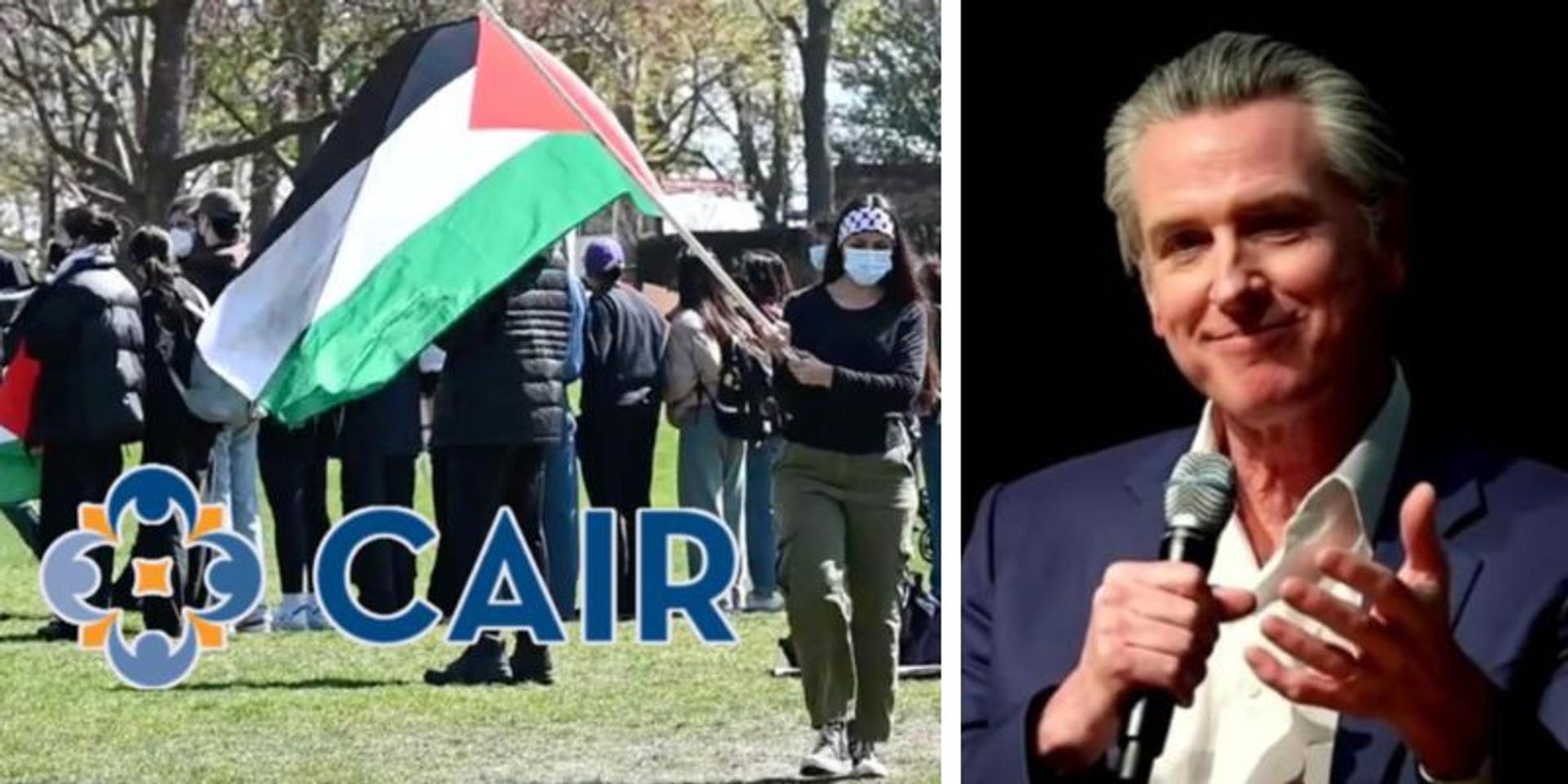 CAIR-CA leader tells followers to hate Zionists privately but not publicly—Gavin Newsom gave them $40 MILLION