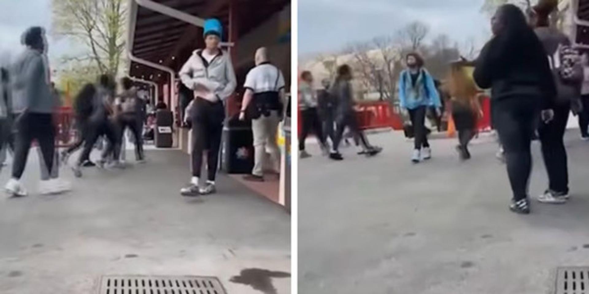 55 minors and teens arrested for massive brawl at opening day of Hersheypark as families cowered under tables