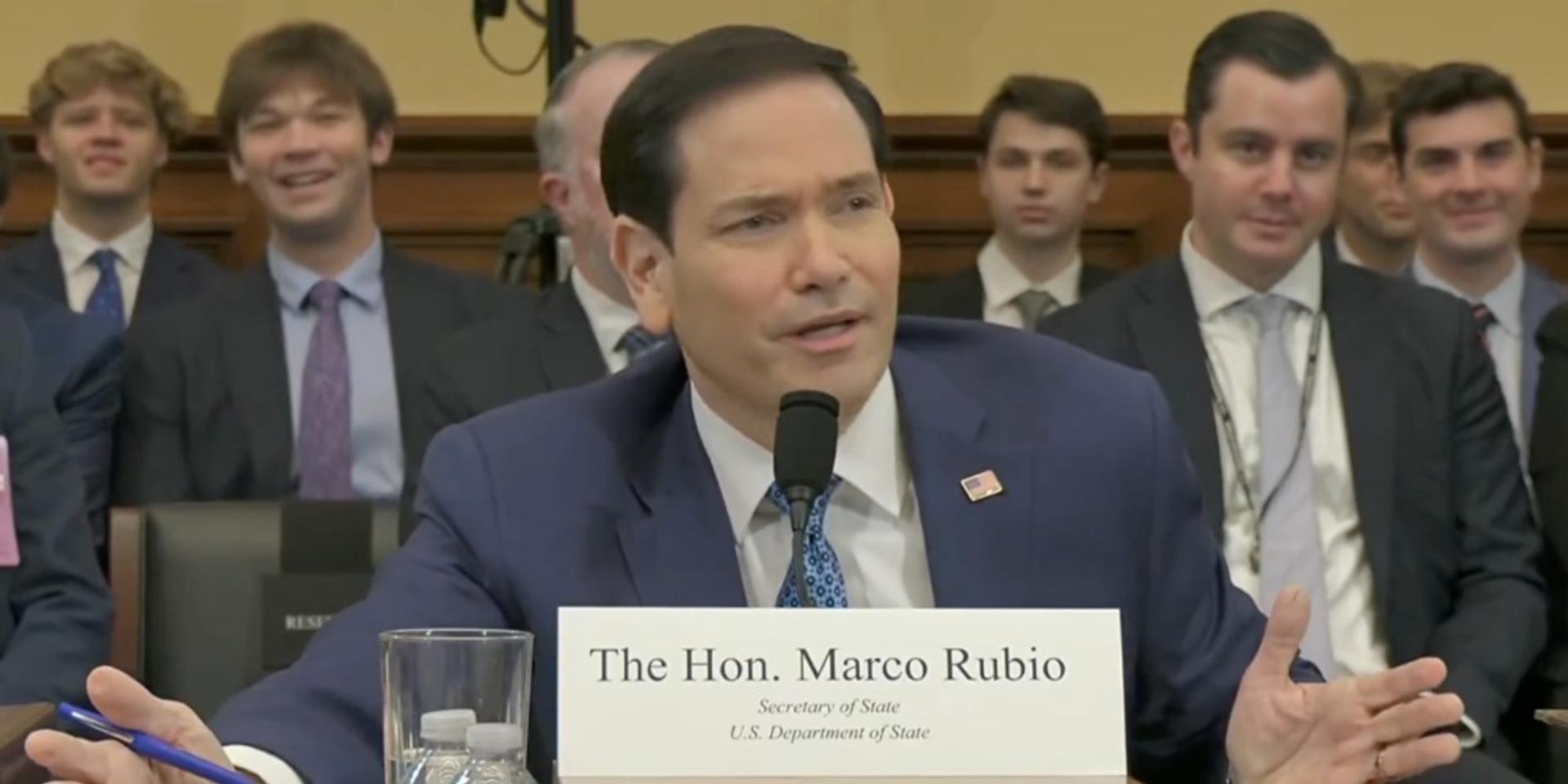Marco Rubio takes Foreign Affairs Committee Dems to task for being 'circus,' talking about his shoes