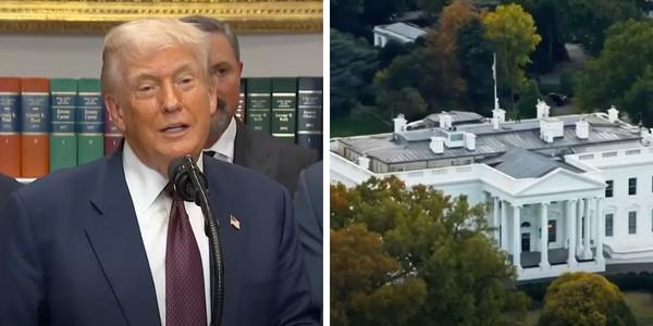 Trump donates paycheck to White House Historical Association, renovation efforts amid ballroom construction plans