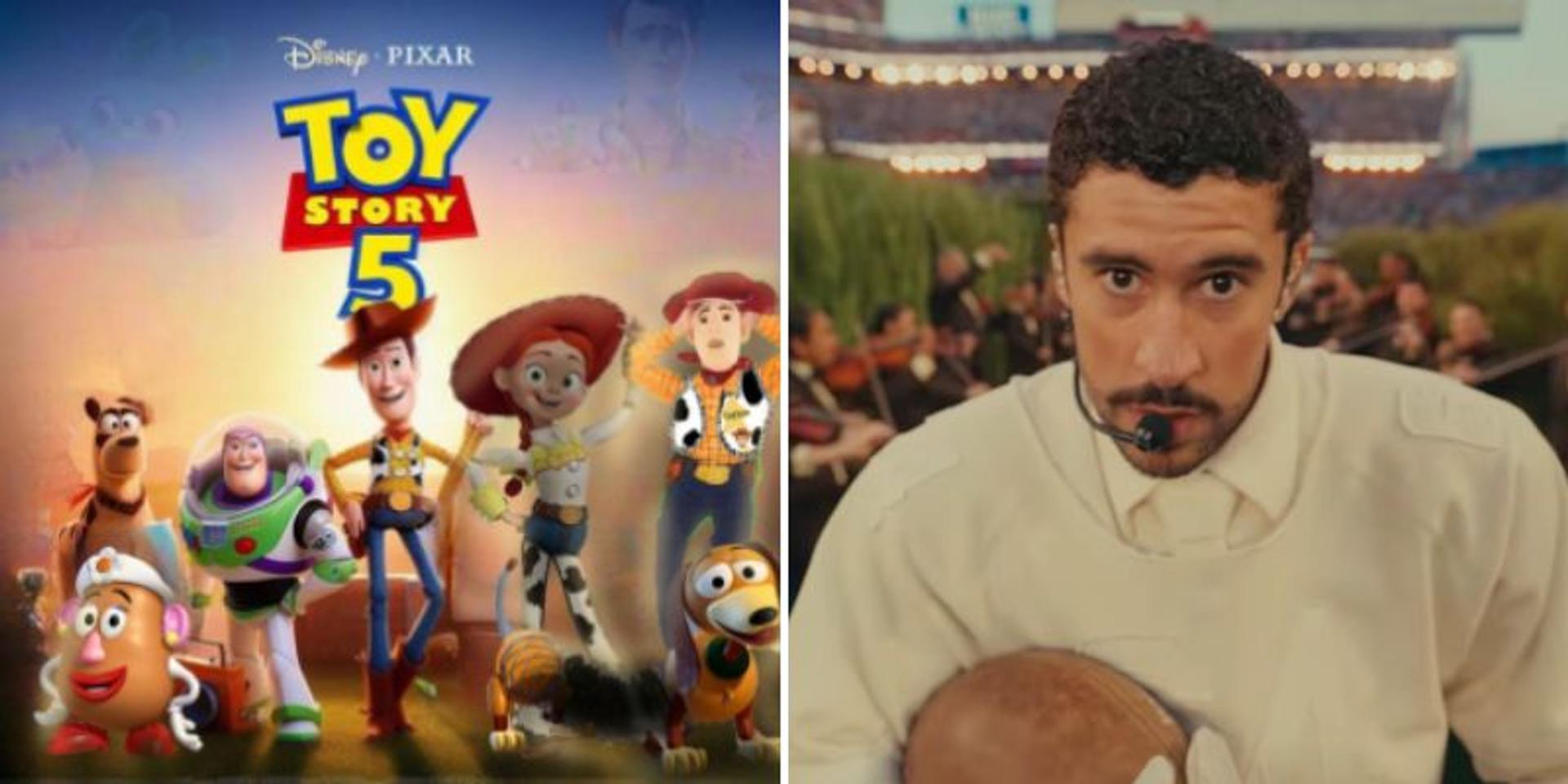 Bad Bunny cast as 'Pizza with Sunglasses' in 'Toy Story 5'