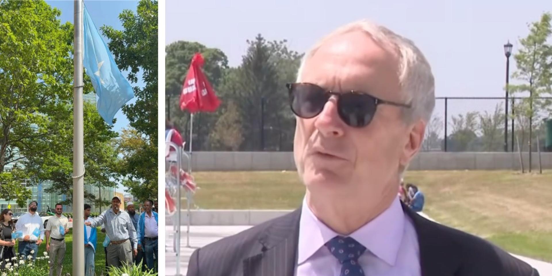 Buffalo's Somali flag stolen from city hall as mayor cancels 4th of July fireworks saying they'll have a display in August