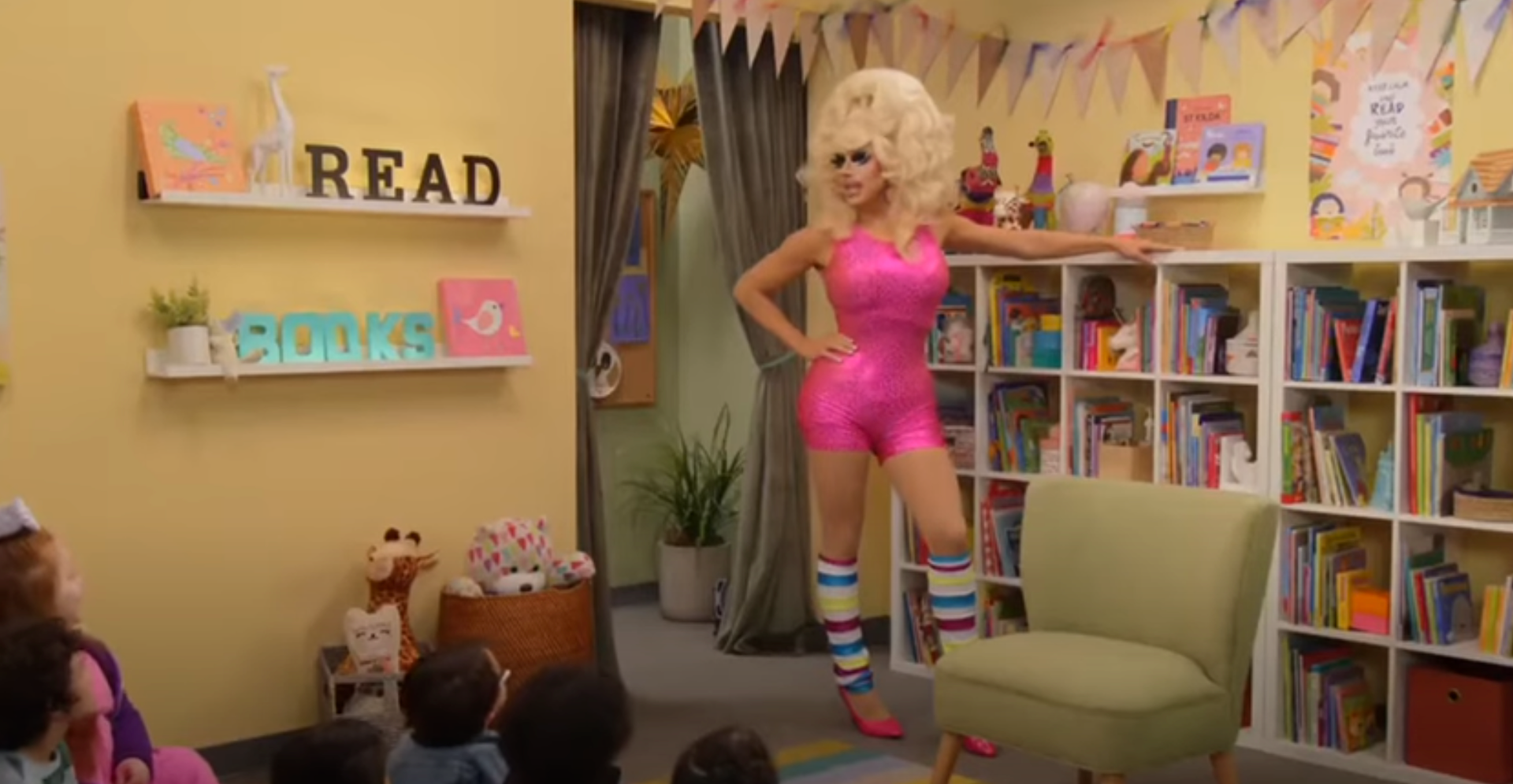 Jimmy Kimmel features drag queen Trixie Mattel reading Eric Trump's book to children