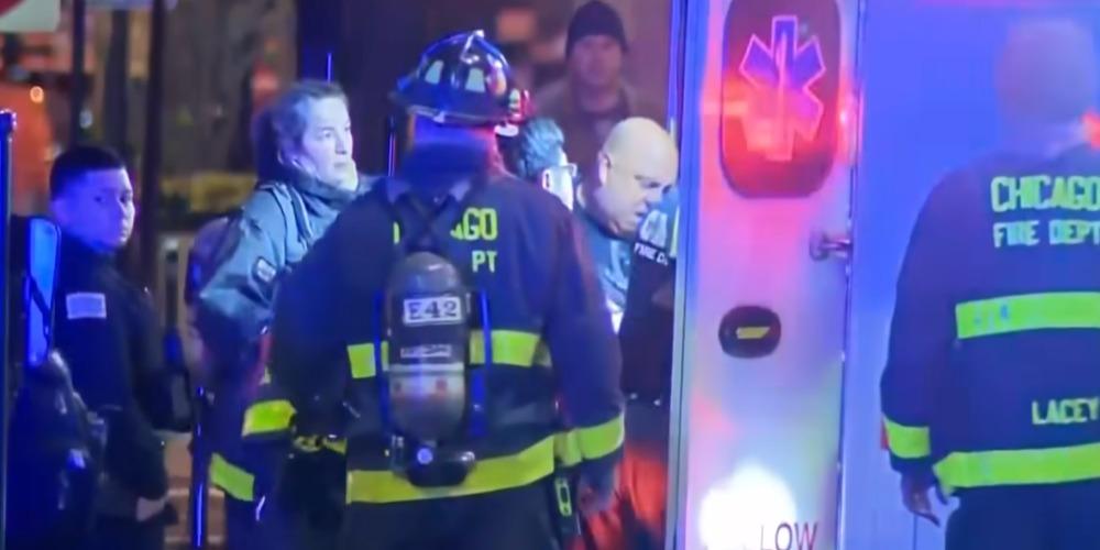 Woman set on fire on Chicago train, person of interest in custody
