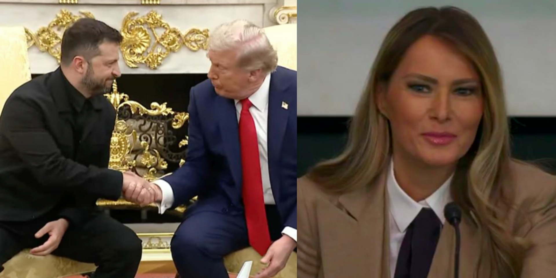Zelensky delivers letter from his wife to First Lady Melania Trump thanking her for efforts to end the war