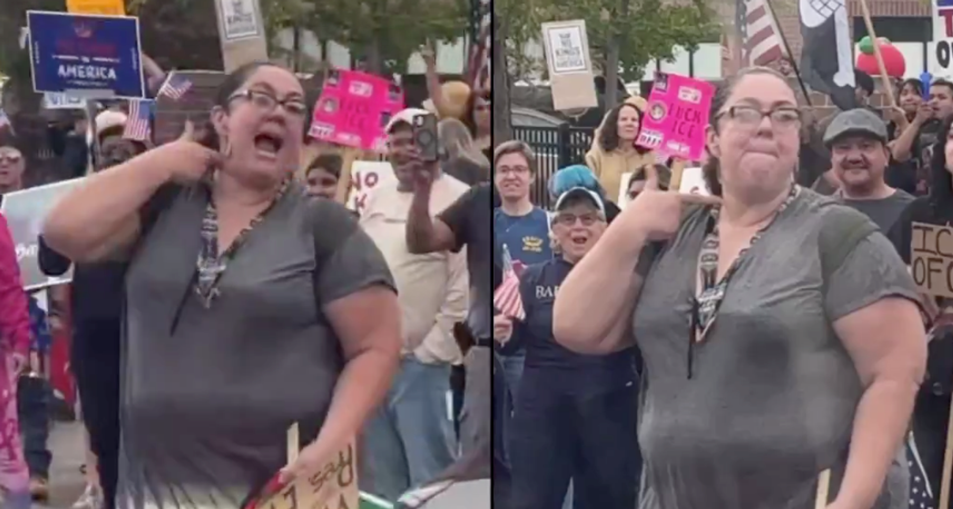 Chicago elementary school teacher mocks Charlie Kirk’s assassination during 'No Kings' protest