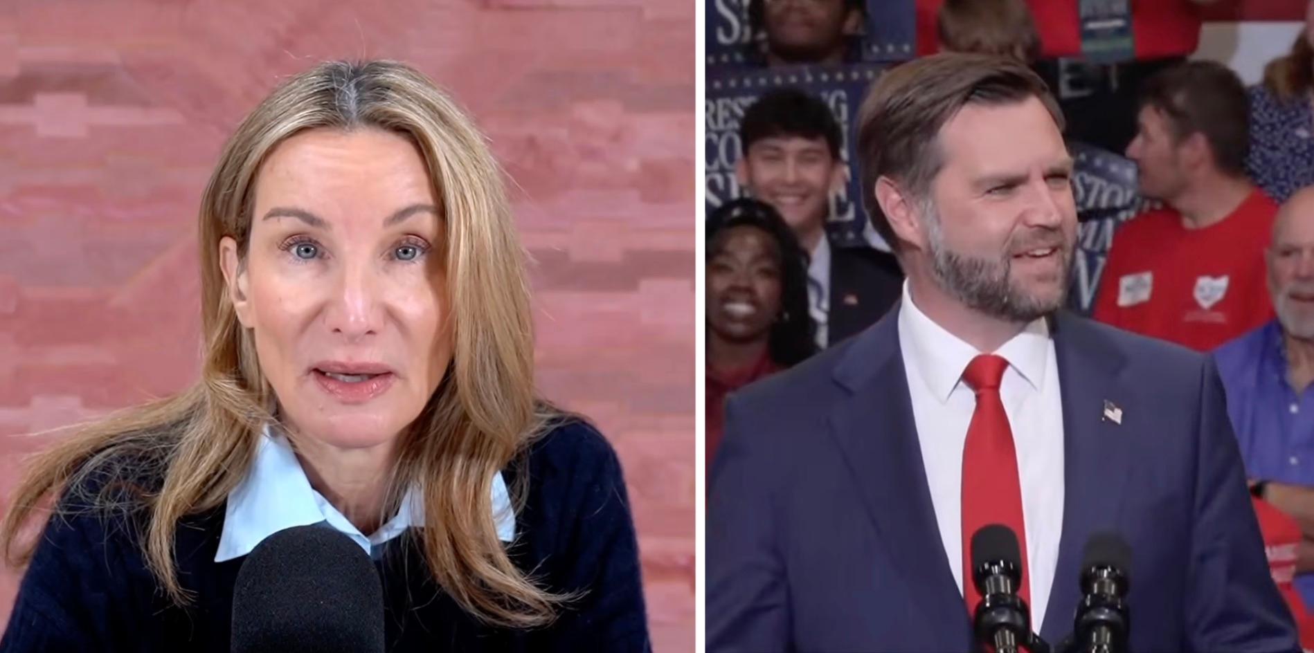 Jennifer Welch says Dems 'need to keep firing pistols' at JD Vance to stop him from becoming next president