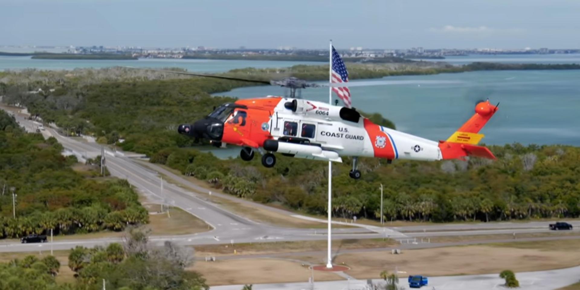 BREAKING: US Coast Guard helicopter crashes in Alaska, search and rescue underway