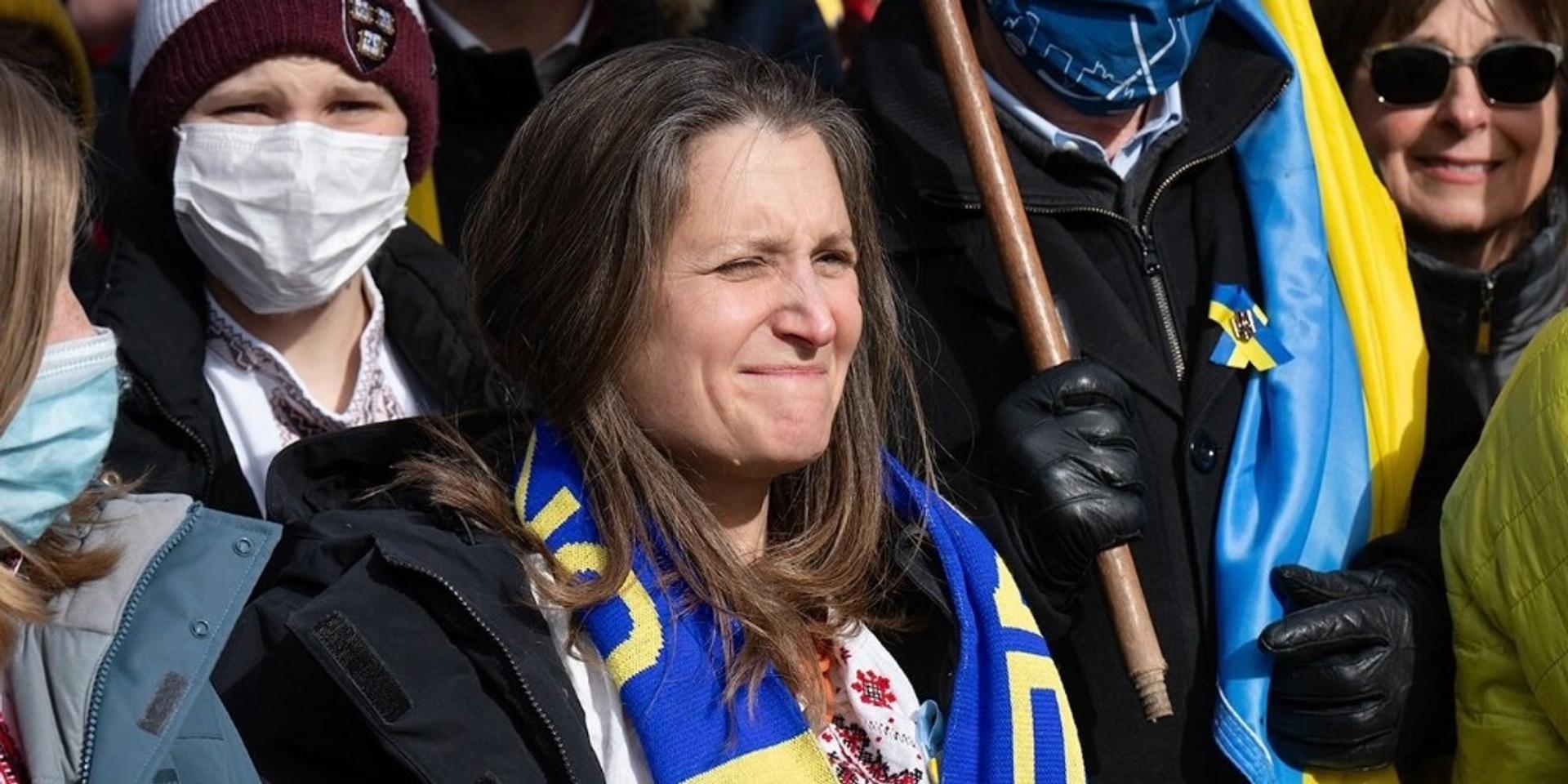 BREAKING: Chrystia Freeland to step down from Parliament after being appointed econ advisor in Ukraine
