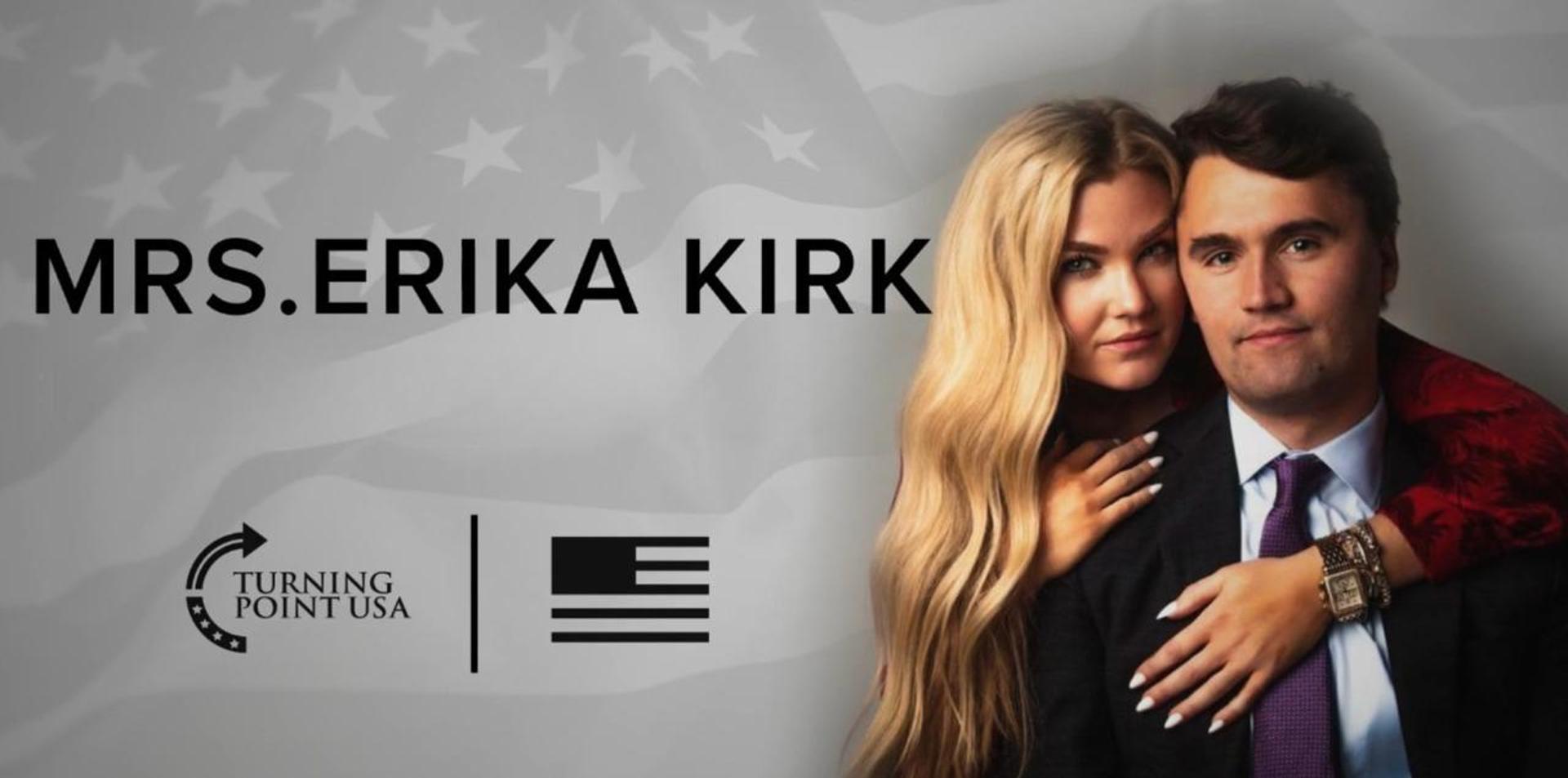 BREAKING: Erika Kirk vows to continue Charlie Kirk's mission — 'The cries of this widow will echo around the world like a battlecry'