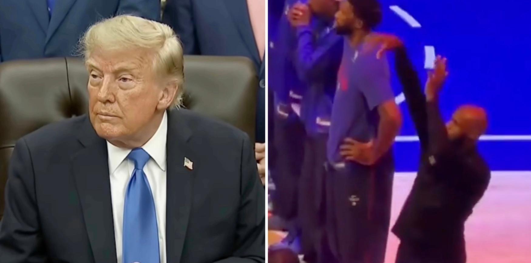 President Trump BLASTS LeBron James for disrespecting American national anthem