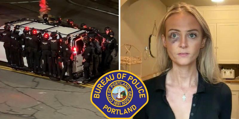 Portland police department smears Post Millennial journalist who was assaulted by Antifa, suggests she invited violence on herself