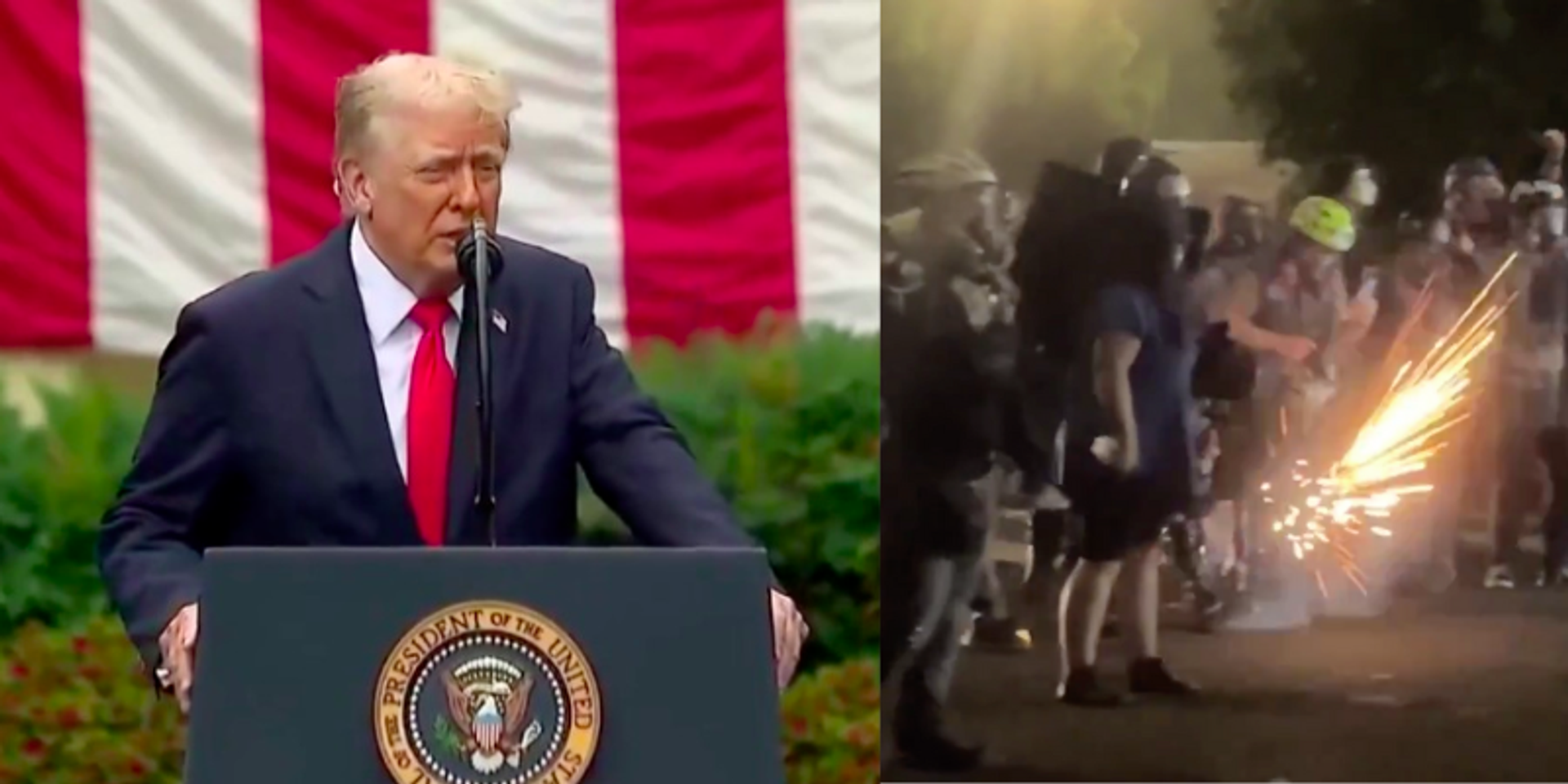BREAKING: Trump surges troops to protect ICE in 'war-ravaged' Portland amid Antifa attacks
