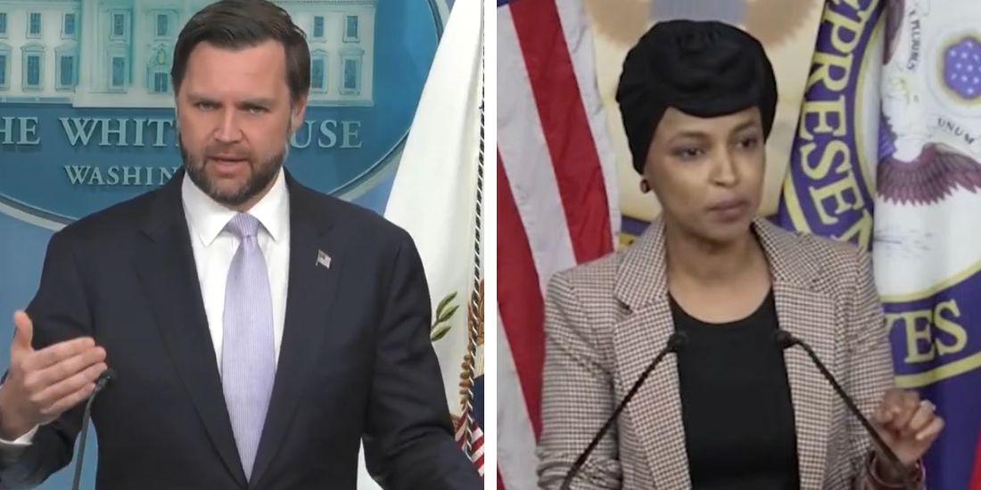 BREAKING: JD Vance says DOJ probing Ilhan Omar over immigration fraud
