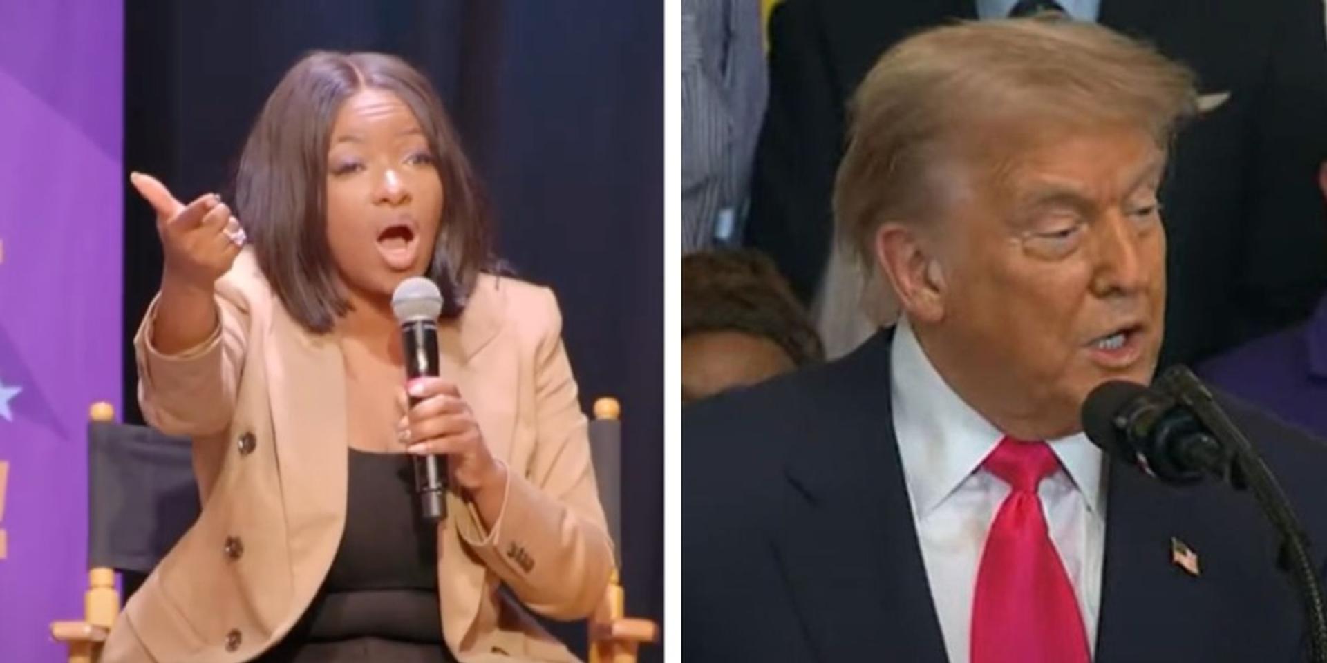 Jasmine Crockett claims Trump is a 'piece of sh*t,' demands 'ethics guardrails' for Supreme Court