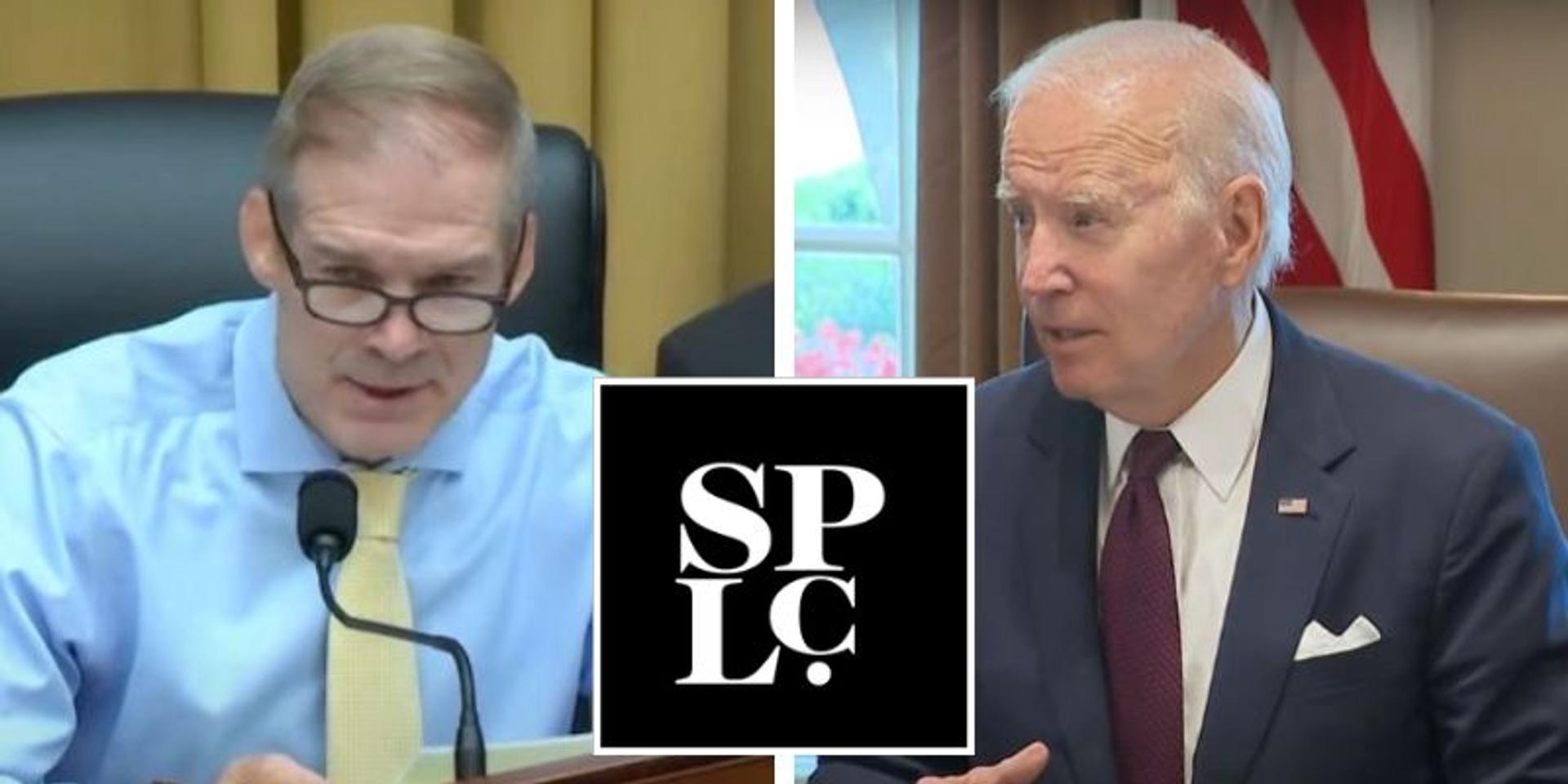 Jim Jordan demands DOJ records after revelations of close cooperation with SPLC under Biden